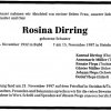 Schuster Rosina 1932-1997 Todesanzeige